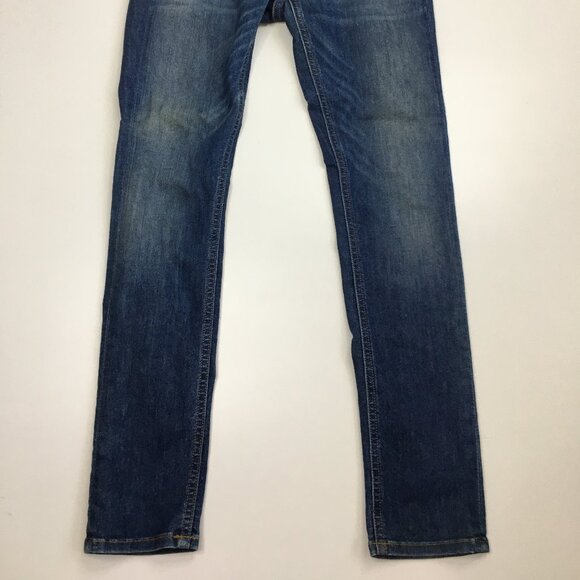RAG & BONE Rae Wash 5 Pocket Logo Hardware Ankle Skinny Denim Jeans - Picture 8 of 12